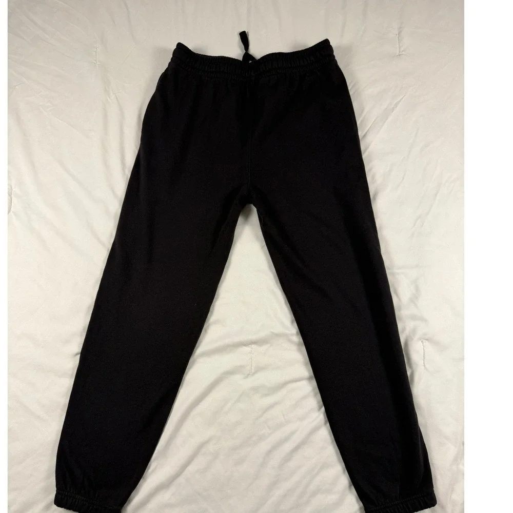 Athletic Works Kids‎ XL 14-16 Black Fleece Joggers Youth Boys School Gym